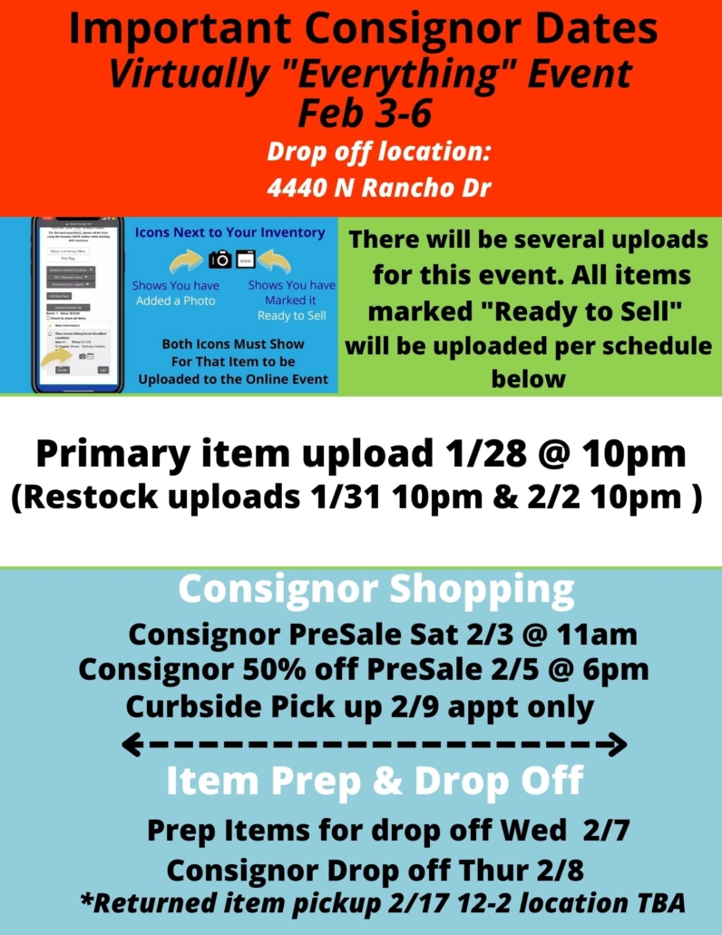 VS2024 Consignor Schedule